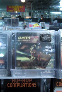 "Yameen at Amoeba, San Francisco" - Submitted by Meca