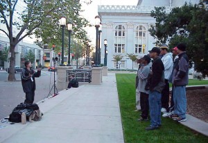 Hiero Crew photo shoot with Viviane Oh on the cam.