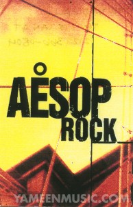 Aesop Rock Cassette Demo – Hard to Find, 1998