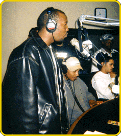 Pep Love, Del and Opio at the Wakeup Show